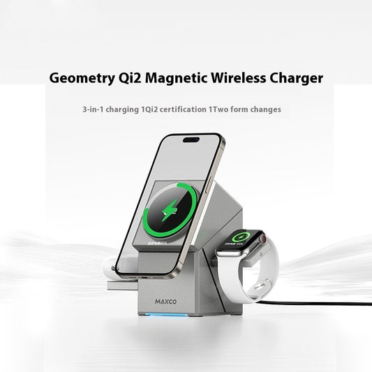 Magnetic Touch Rotating Wireless Charger