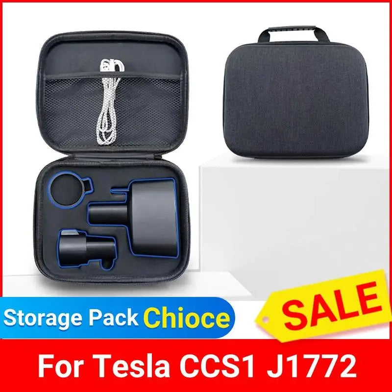 For Tesla CCS1 J1772 Charger Storage Bag