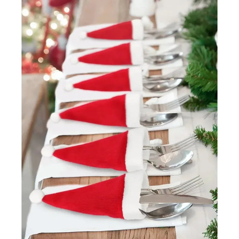 Merry Christmas Tableware Bag Holder