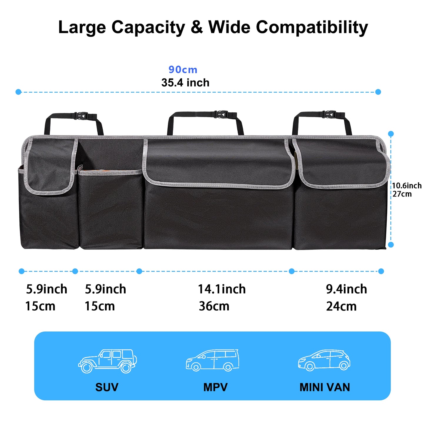 Car Trunk Organizer