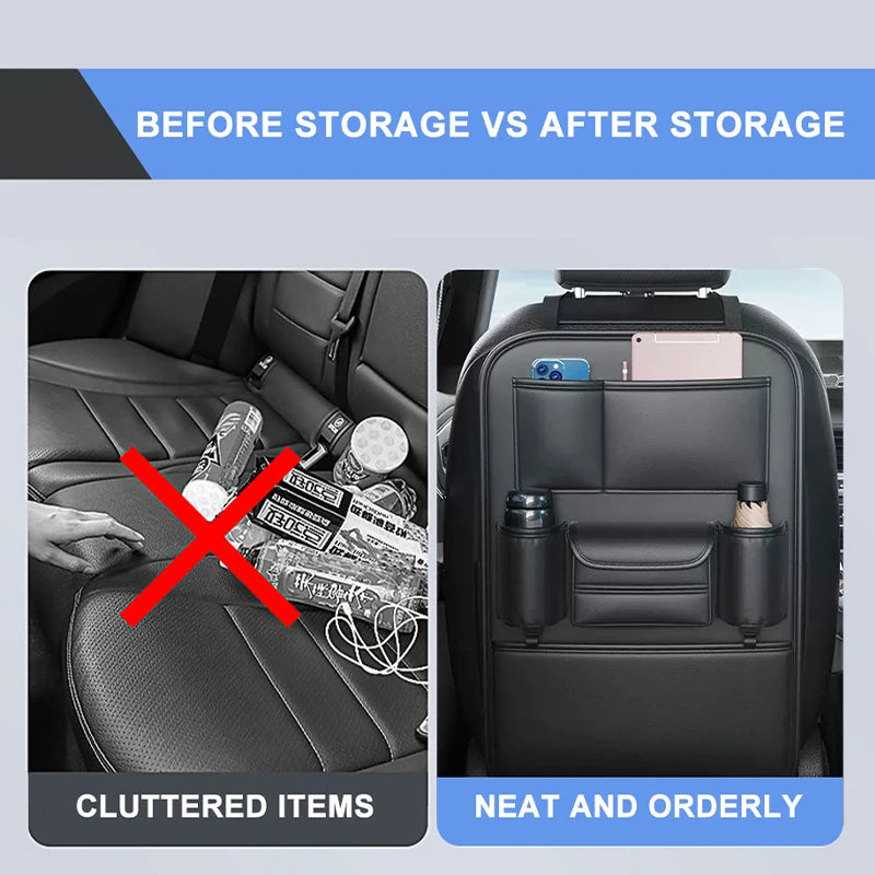 All in one Car Seat Back Storage