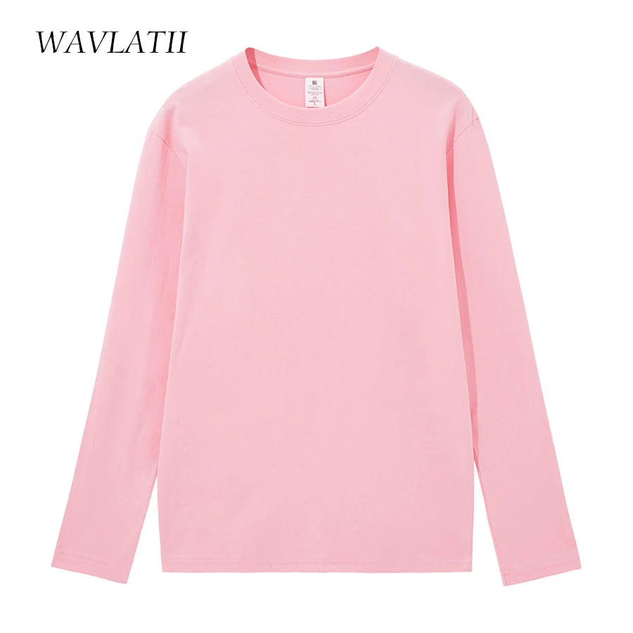 Women Cotton Long Sleeve T shirts