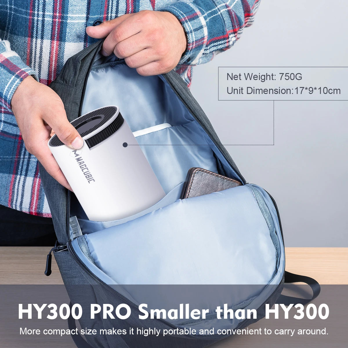 HY300 Pro 4K Android Projector