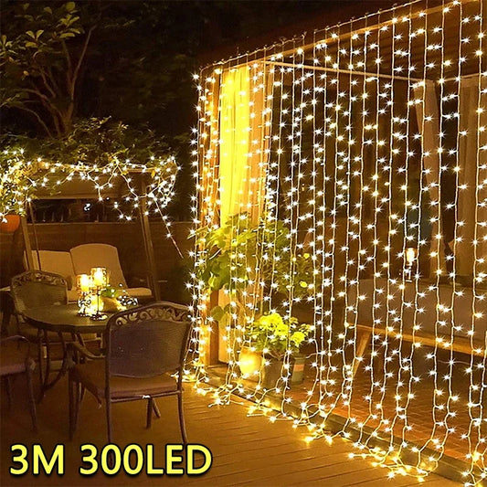 Curtain String Lights Fairy Decoration