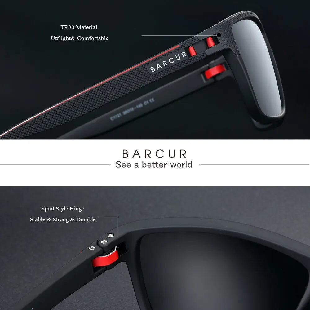 BARCUR Men Sunglasses - BC2139