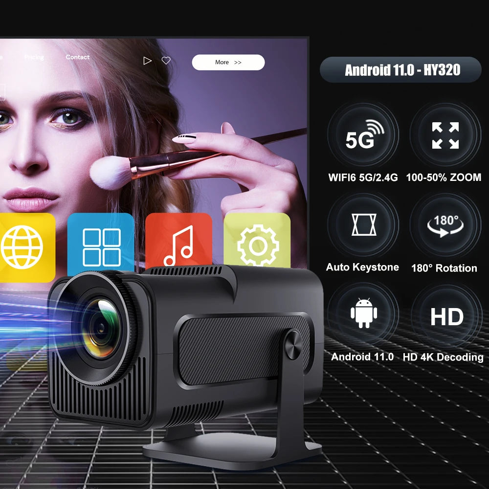 Android  4K  Projector